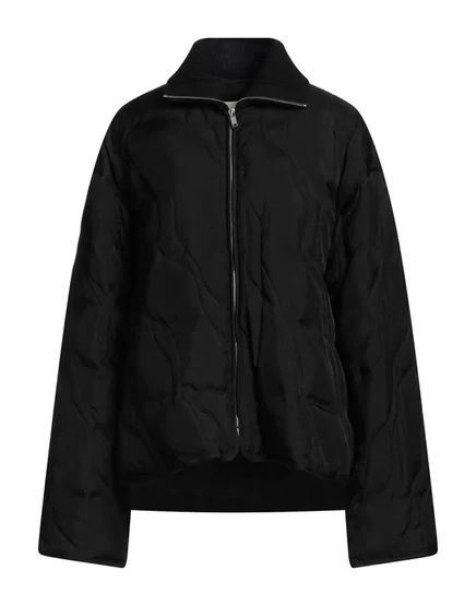 JIL SANDER Пуховики и куртки на синтепоне чёрный