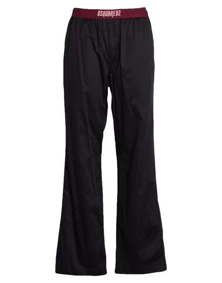 Женские пижамные брюки DSquared2 WONDERWOMAN, чёрные