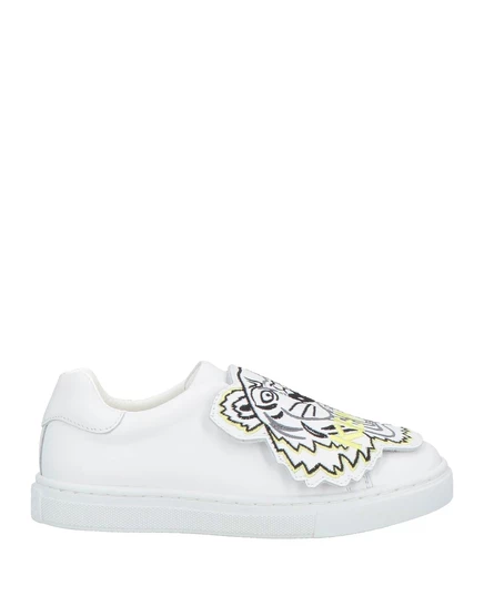 Женские кеды Kenzo Kids кожаные, белые
