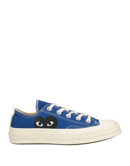 Женские кеды CONVERSE x COMME des GARONS PLAY ярко-синие
