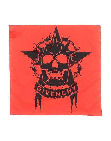 Мужской шарф Givenchy, томатно-красный