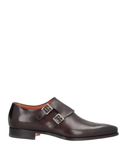 SANTONI Мокасины тёмно-коричневый