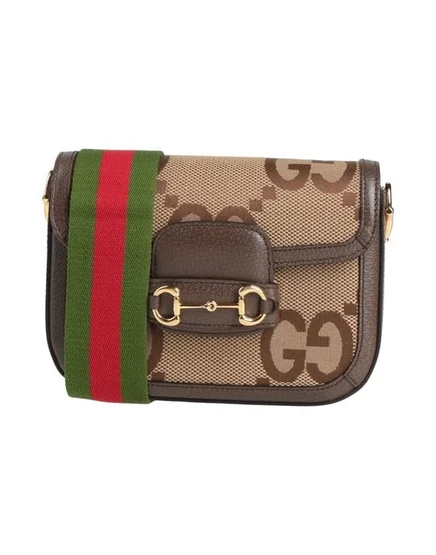 Женская сумка через плечо Gucci, тёмно-коричневая