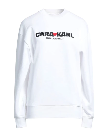 Женский свитшот Karl Lagerfeld IBIZEN, белый