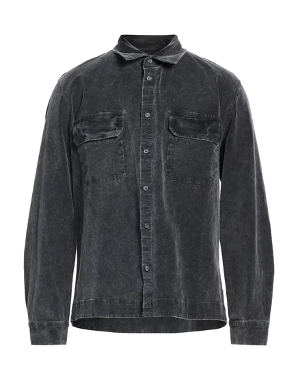 CROSSLEY Shirts тёмно-серый