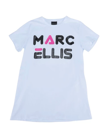 Женская футболка Marc Ellis с принтом, белая