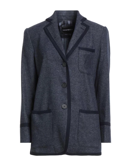 Женский блейзер Emporio Armani Lorenz_SP, темно-синий