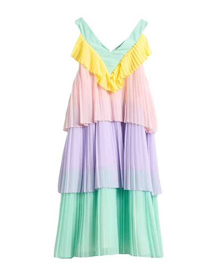 Детское платье Stella McCartney Kids, светло-зеленое