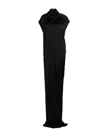 Женское платье Rick Owens Papermag, атласное, черное