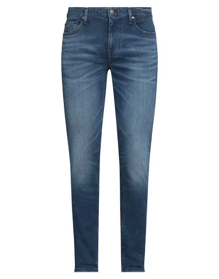 Мужские джинсы Guess зауженного кроя, синие