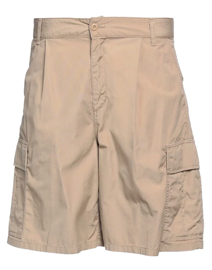 Мужские шорты Carhartt с высокой талией, бежевые