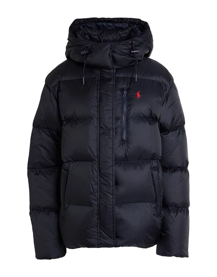 Женский пуховик Polo Ralph Lauren Papermag, темно-синий