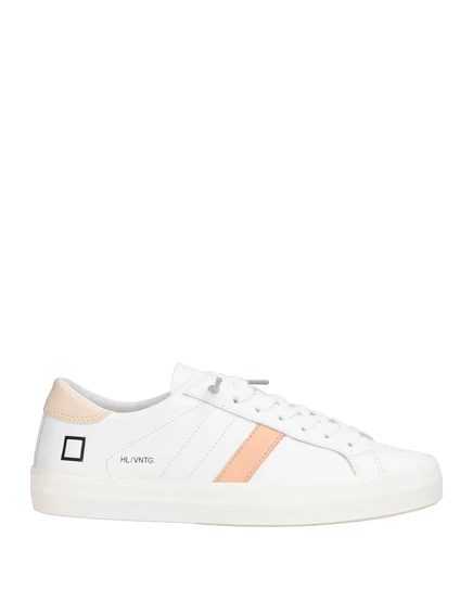 Женские кеды D.A.T.E. Sneakers кожаные, белые