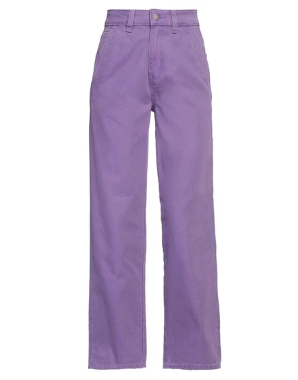 Женские брюки Dickies Papermag, прямые, фиолетовые