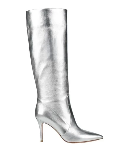 GIANVITO ROSSI Сапоги серебристый