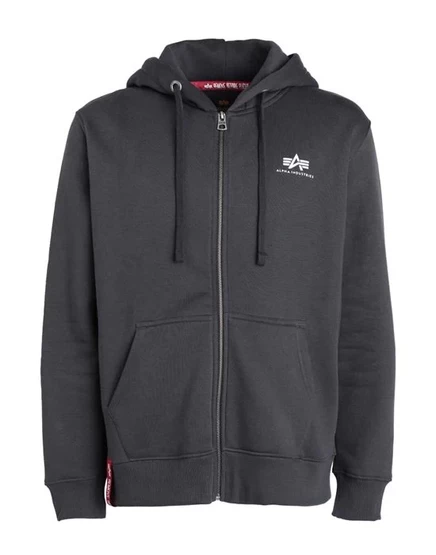 ALPHA INDUSTRIES Толстовка свинцово-серый