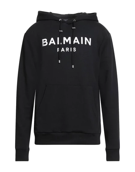 Мужское худи Balmain Lorenz_SP, черное