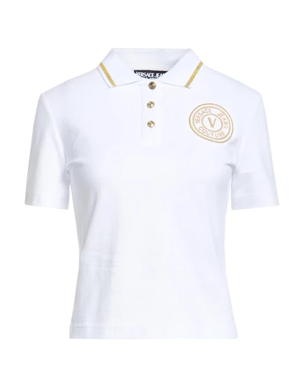 Женское поло Versace Jeans Couture Lorenz_SP, белое