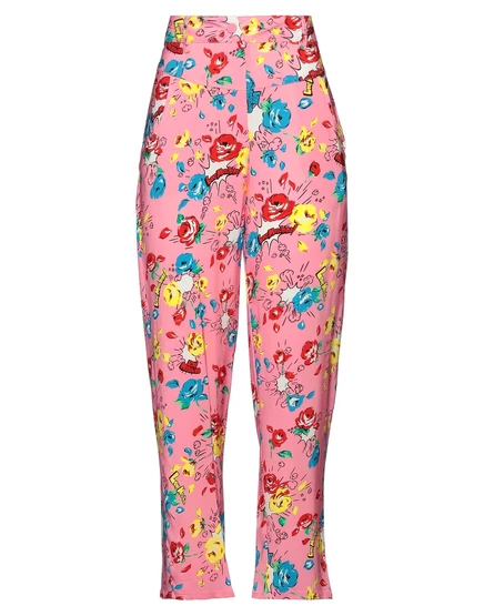 Женские брюки Love Moschino Papermag, розовые