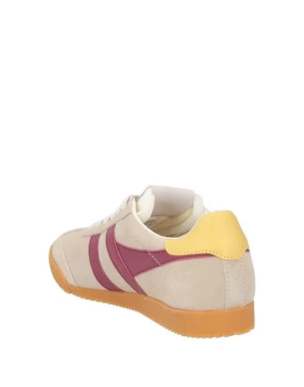 Женские кеды Gola из кожи и замши, бежевые