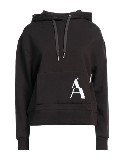 Женское худи Armani Exchange, темно-коричневое