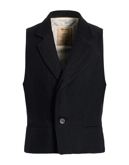 UMA WANG Tailored Vests чёрный