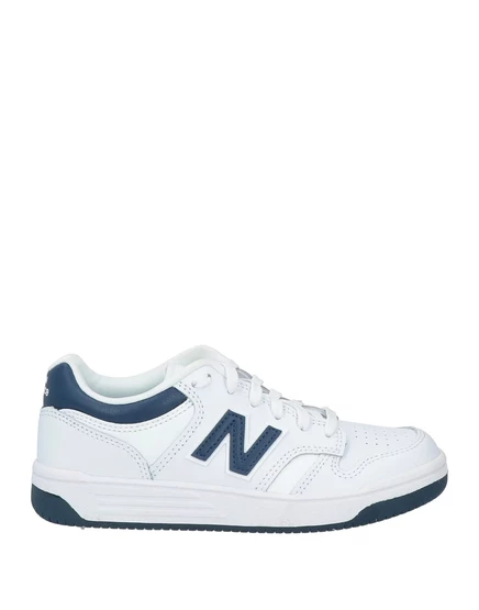 Мужские кеды New Balance 480 кожаные, белые