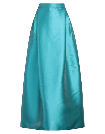 Женская юбка макси Alberta Ferretti, бирюзовая