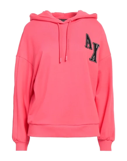 Женское худи Armani Exchange, коралловое