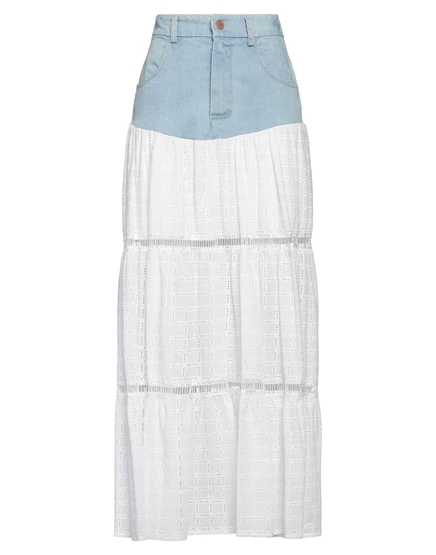 Женская юбка макси Kaos Jeans, синяя