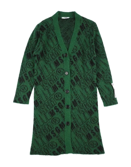 Женский кардиган MSGM promotion_junior, зеленый