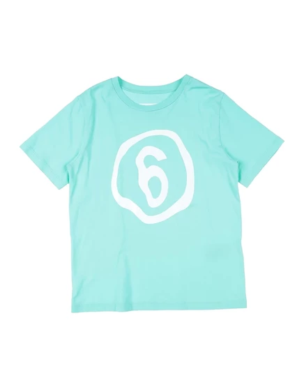 Унисекс-футболка MM6 MAISON MARGIELA superweek_junior, бирюзовая