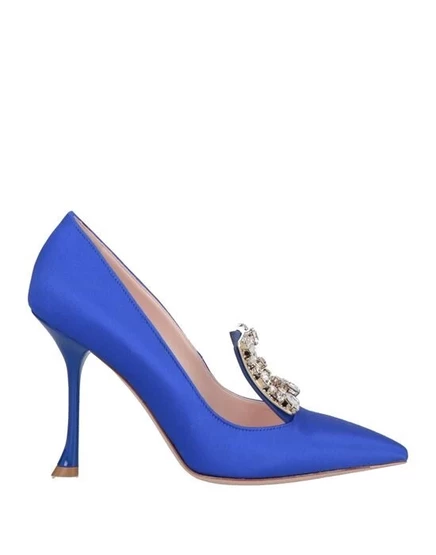 Женские туфли Roger Vivier на шпильке, ярко-синие