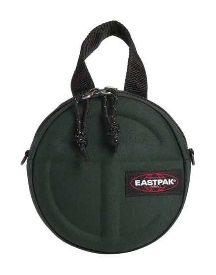 Сумка на руку Eastpak круглая, тёмно-зелёная