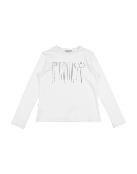 Женская футболка PINKO UP promotion_kid, слоновая кость