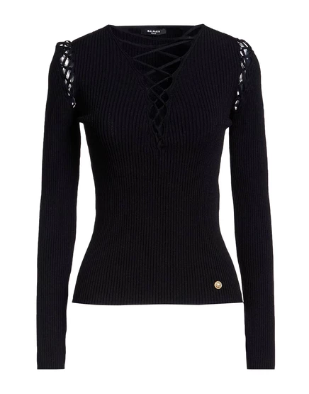 Женский свитер Balmain, чёрный