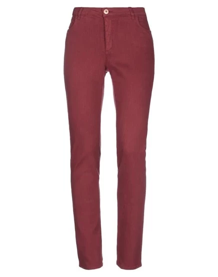 TRUSSARDI JEANS Джинсовые брюки кирпичный