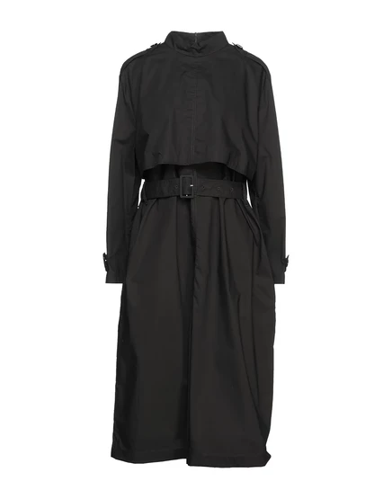 Женское платье миди MM6 Maison Margiela Braccialin, чёрное