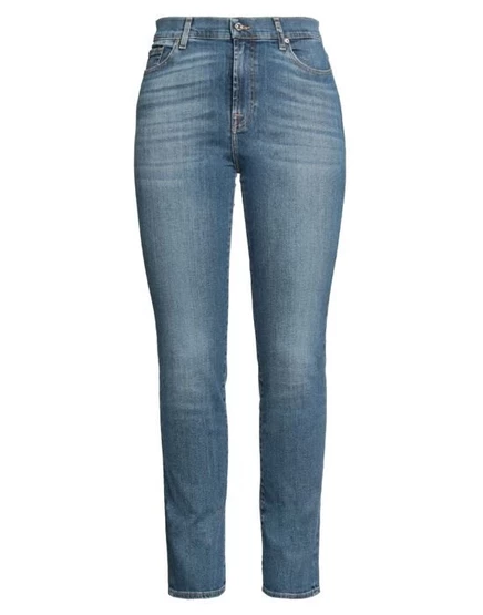 Женские джинсы 7 For All Mankind, синие