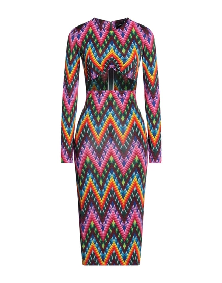 Женское платье-футляр Dsquared2 Papermag, зеленое