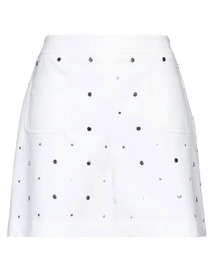 Женские шорты Boutique Moschino Papermag, белые