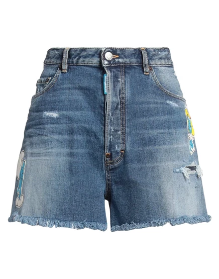 DSQUARED2 Джинсовые шорты синий