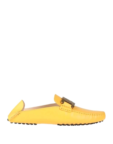 Женские мюли Tod's PAPERMAG из кожи, горчичные