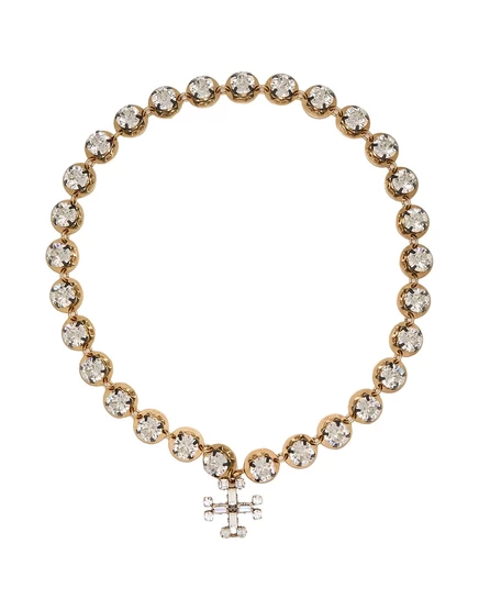 Женское колье Tory Burch, золотистое