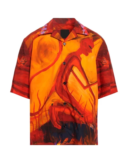 GIVENCHY Рубашки томатный