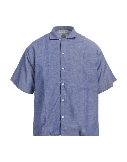 Мужская рубашка Trussardi Jeans JADR, серо-синяя