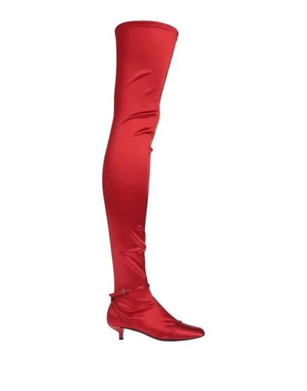 EMPORIO ARMANI Сапоги красный