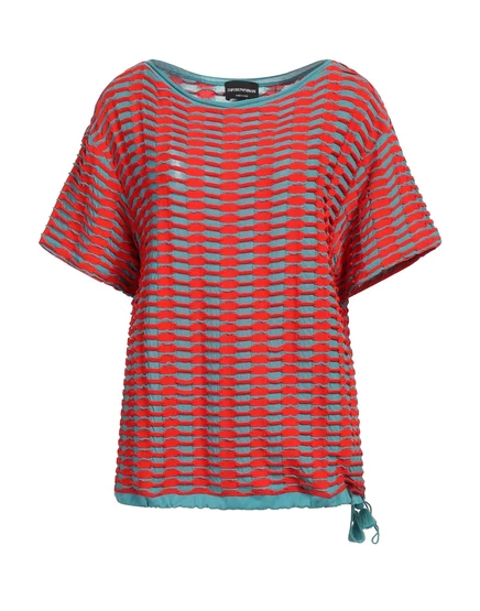 Футболка Emporio Armani Wonderwoman, томатно-красная