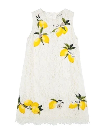 DOLCE&GABBANA Детское платье белый