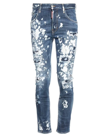 Мужские джинсы DSquared2 скинни, синие